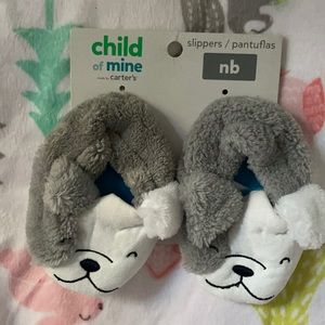 Cater’s Newborn Slippers